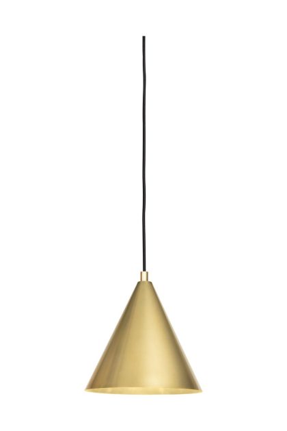 Örsjö belysning tratten taklampa Ø24 cm mässing