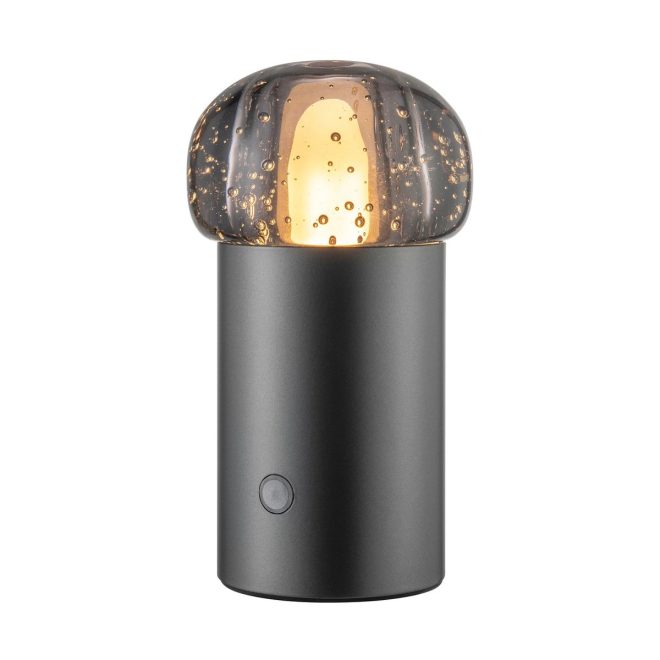 Blomus iris led-lampa 18 cm gun metal