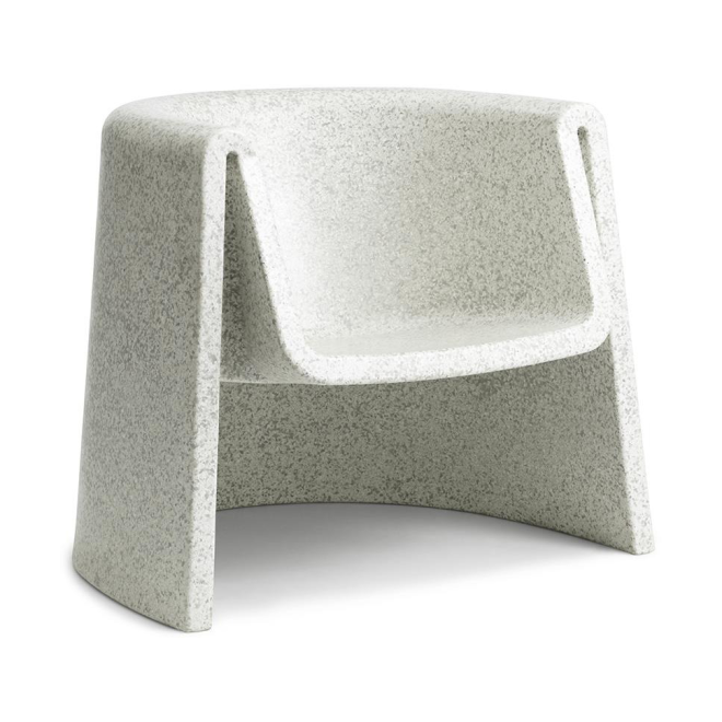 Normann copenhagen bit lounge chair fåtölj vit
