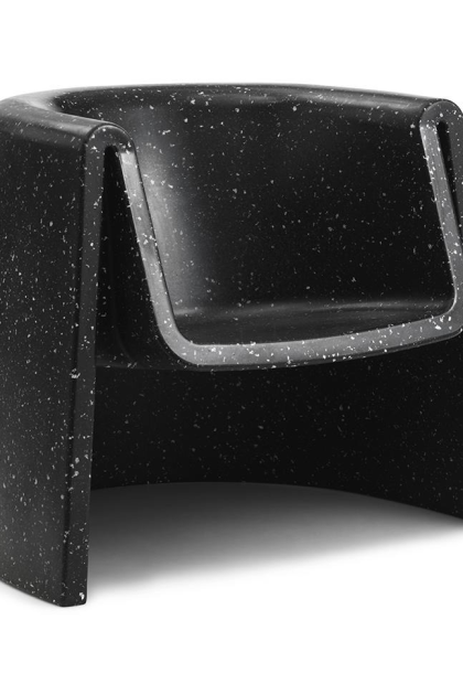 Normann copenhagen bit lounge chair fåtölj svart