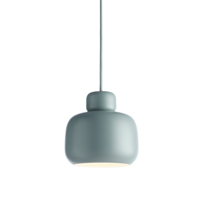 Woud stone taklampa small mint