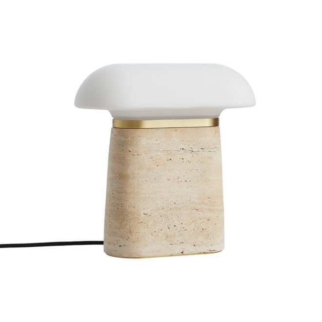 Woud nova bordslampa ivory