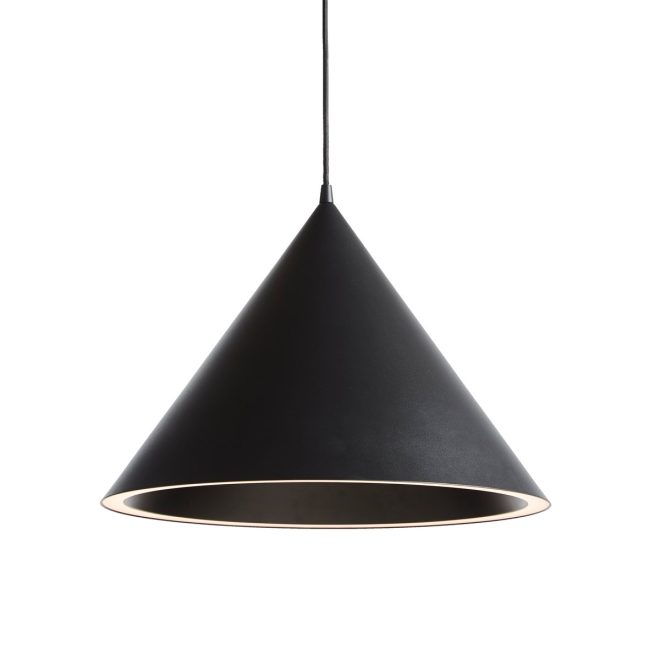 Woud annular pendel large black