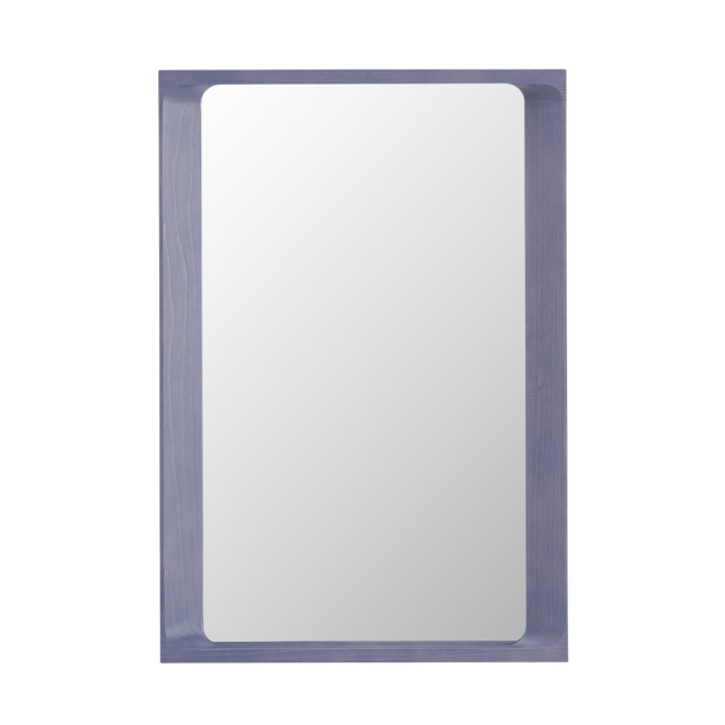 Muuto arced spegel 80x55 cm light lilac