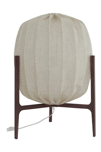 Watt & veke prisma floor golvlampa Ø48 cm dark ash-natural