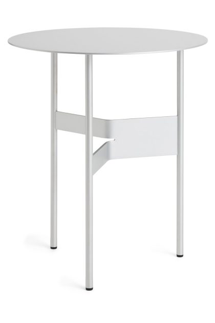 Hay shim coffee table sidobord Ø45 cm silver grey