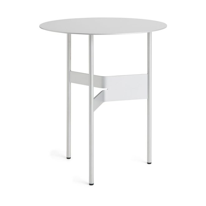Hay shim coffee table sidobord Ø45 cm silver grey