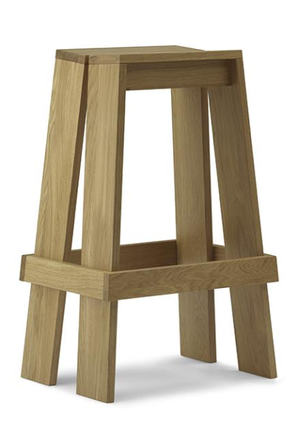 Normann copenhagen let barpall 75 cm oak