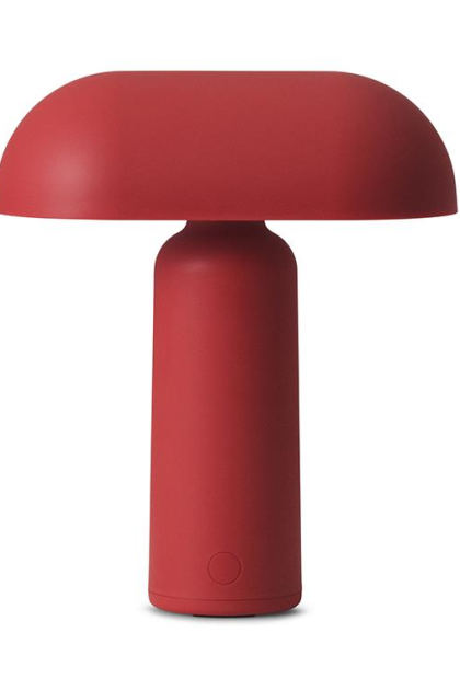 Normann copenhagen porta bordslampa bright red