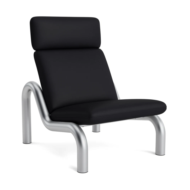 Normann copenhagen tube loungestol ultra black 41599