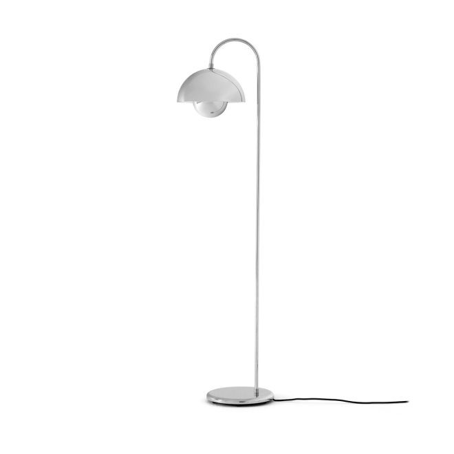 &tradition flowerpot vp12 golvlampa chrome