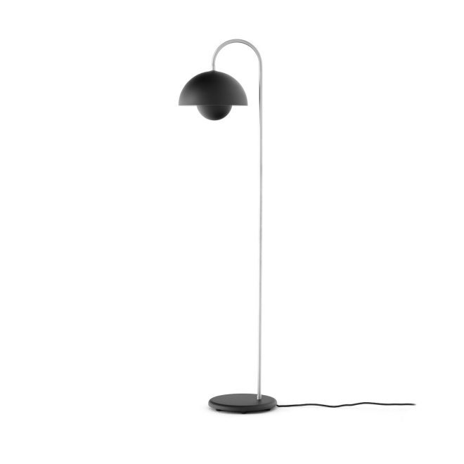&tradition flowerpot vp12 golvlampa matt black