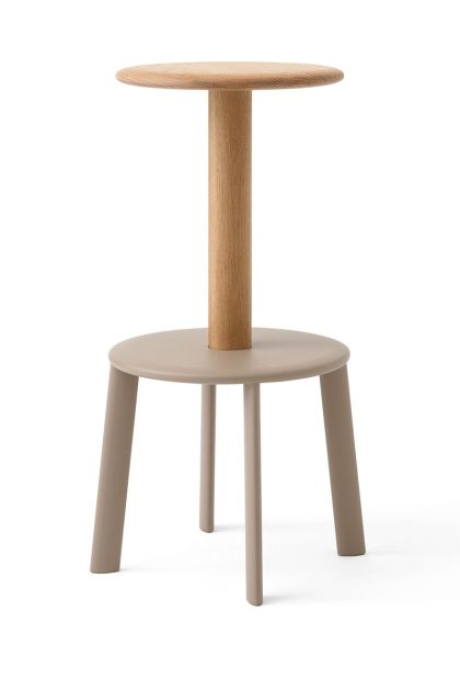 &tradition massif av40 barstol oak-grey beige