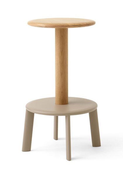 &tradition massif av39 barstol oak-grey beige