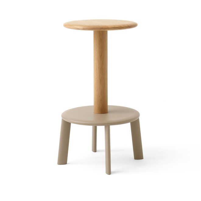 &tradition massif av39 barstol oak-grey beige