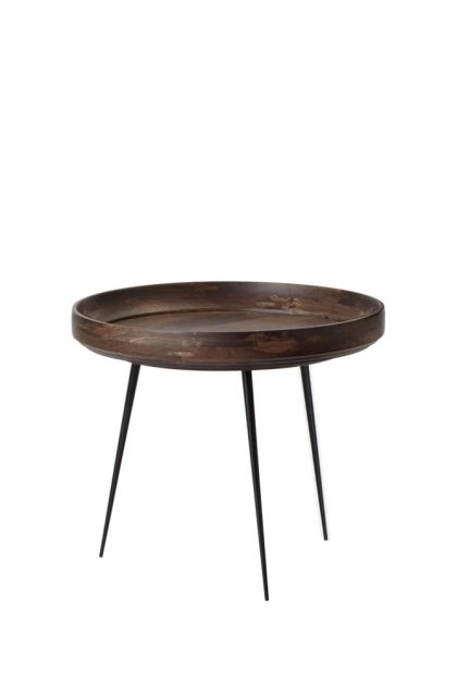 Mater bowl large bord mango sirka grey, svart stativ