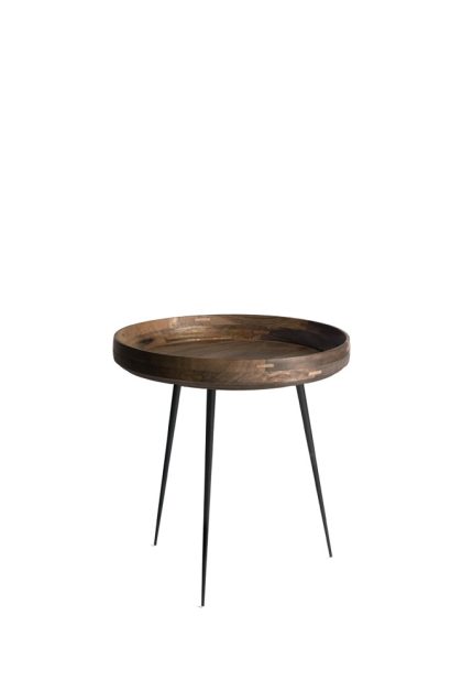 Mater bowl small bord mango sirka grey, svart stativ
