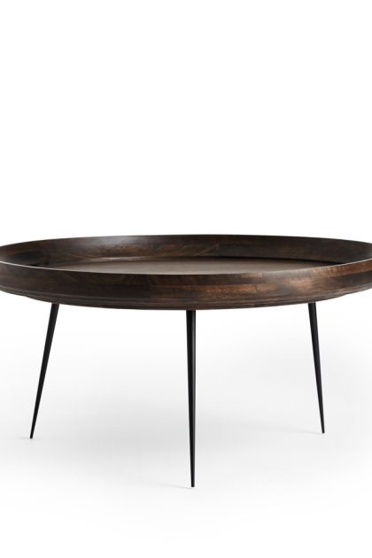Mater bowl x-large bord mango sirka grey, svart stativ