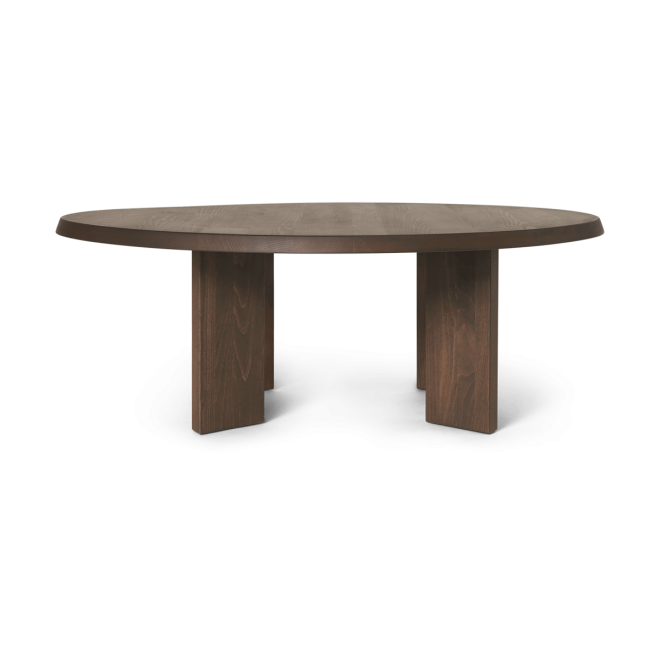 Ferm living tarn soffbord 107,6x108,1 cm dark stained beech