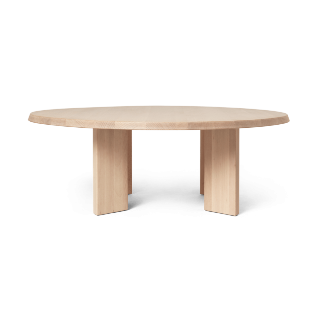 Ferm living tarn soffbord 107,6x108,1 cm white oiled beech