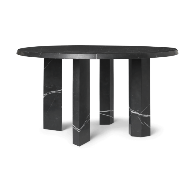Ferm living taula soffbord Ø67x35 cm black