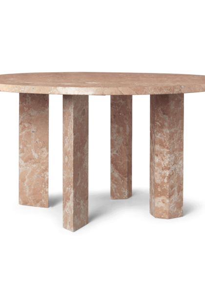 Ferm living taula soffbord Ø67x35 cm rose