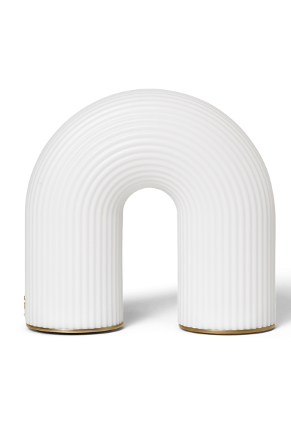 Ferm living vuelta portable bordslampa white