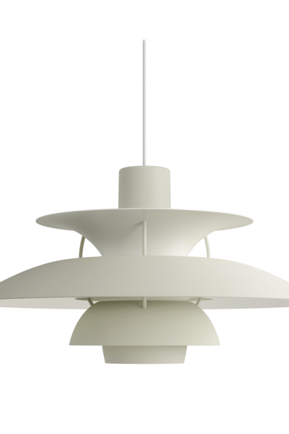 Louis poulsen ph 5 pendel monokrom pale pewter