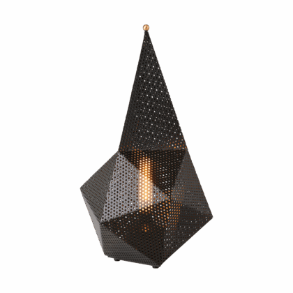 Gubi bagdad portabel lampa soft black semi matt