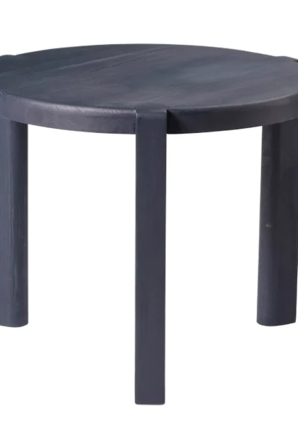 Fdb møbler d108 ragnesminde soffbord Ø48 cm midnight blue