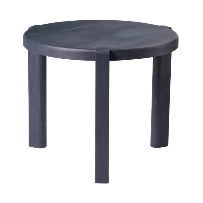 Fdb møbler d108 ragnesminde soffbord Ø48 cm midnight blue
