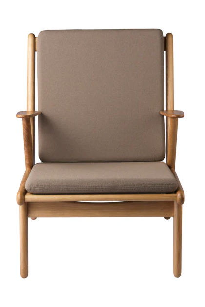 Fdb møbler j53 fåtölj oiled oak-taupe