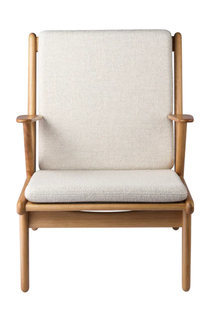 Fdb møbler j53 fåtölj oiled oak-beige
