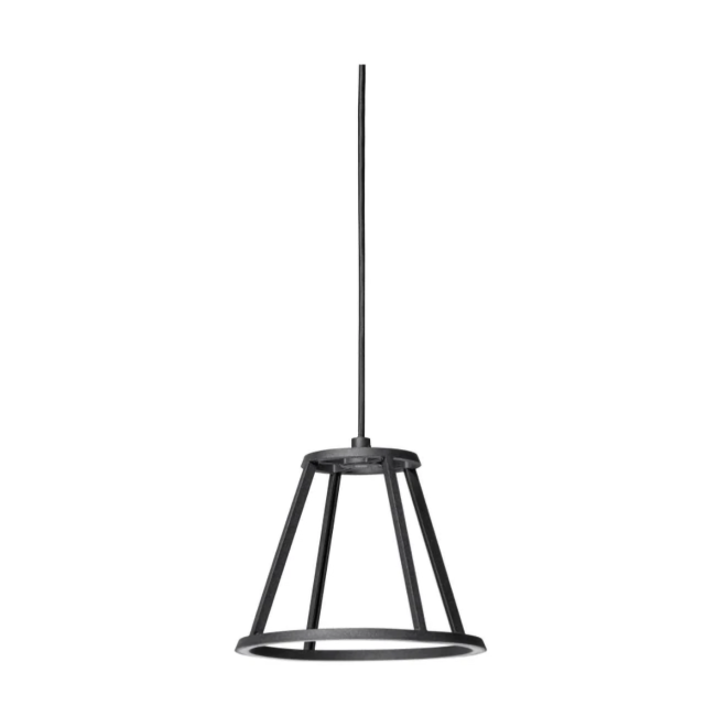 Fdb møbler u15 history pendel Ø38 cm black aluminium