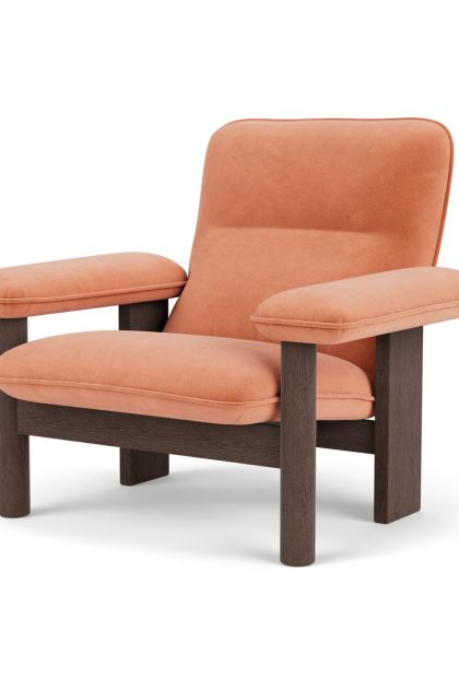 Audo copenhagen brasilia fåtölj dark oak-avalon 012