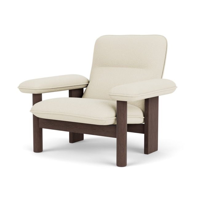 Audo copenhagen brasilia fåtölj dark oak-baru 0200