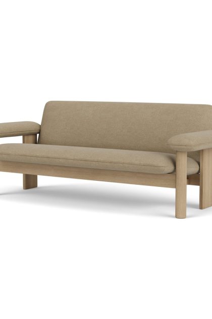 Audo copenhagen brasilia soffa 2-sits natural oak-audo bouclé 02