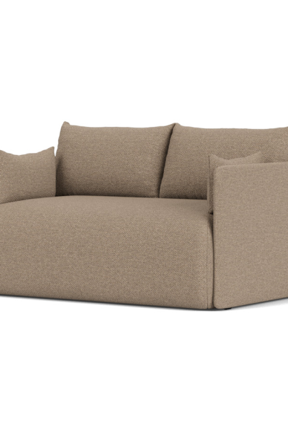Audo copenhagen offset bäddsoffa 2-sits logan flint