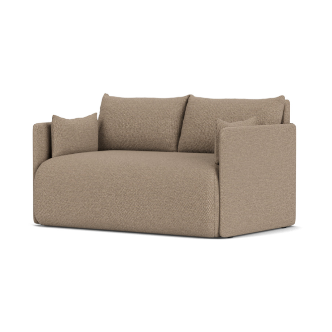 Audo copenhagen offset bäddsoffa 2-sits logan flint