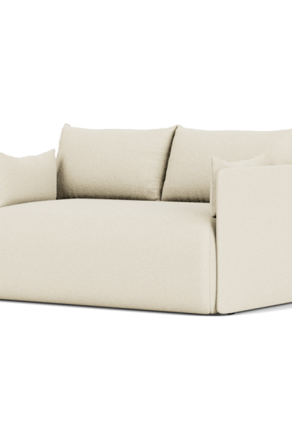 Audo copenhagen offset bäddsoffa 2-sits baru 0200 white