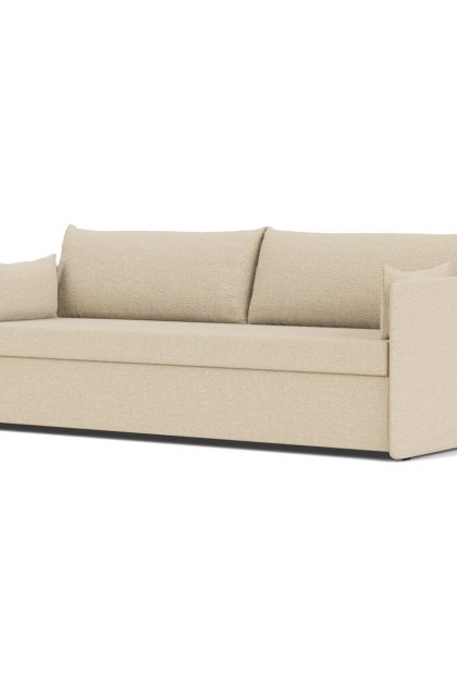 Audo copenhagen offset bäddsoffa 3-sits logan sand