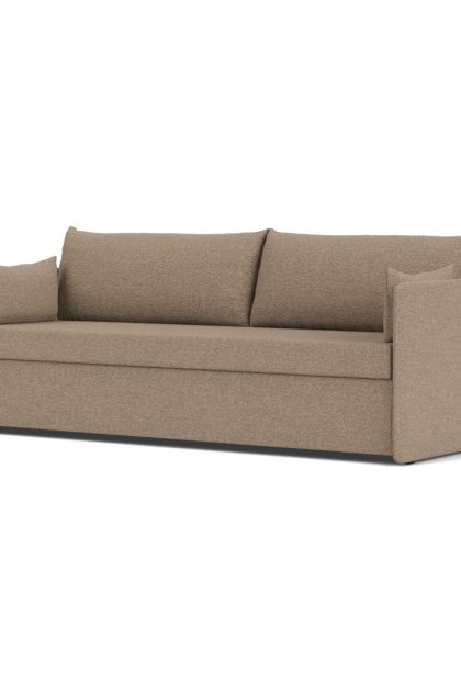Audo copenhagen offset bäddsoffa 3-sits logan flint