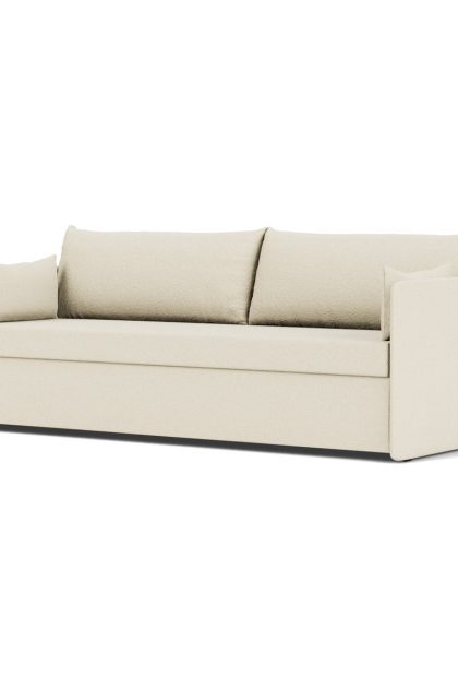 Audo copenhagen offset bäddsoffa 3-sits baru 0200 white