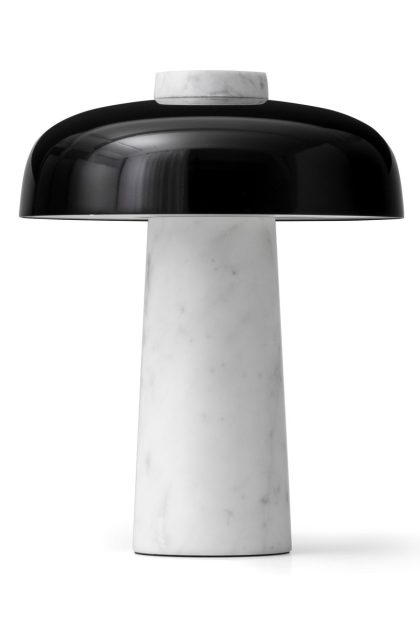 Audo copenhagen reverse bordslampa carrara-black