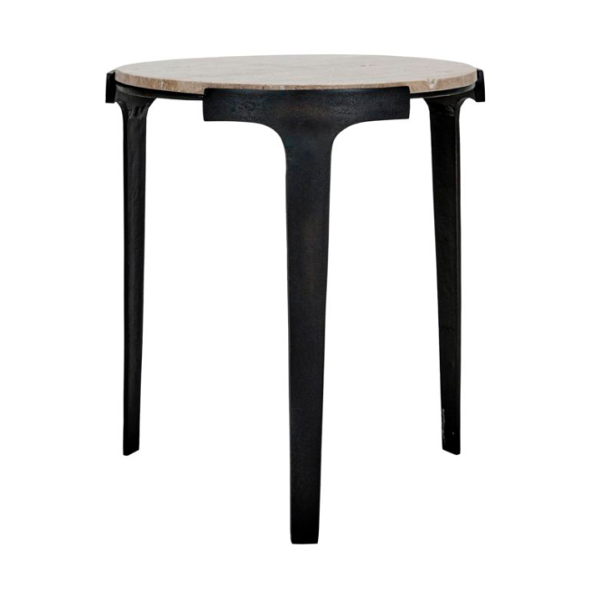 House doctor fula soffbord Ø45 cm beige