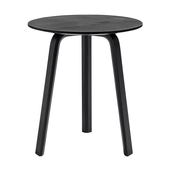 Hay bella soffbord black oak, Ø45x49 cm