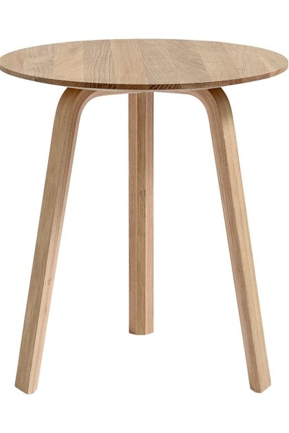 Hay bella soffbord lacquered oak, Ø45x49 cm