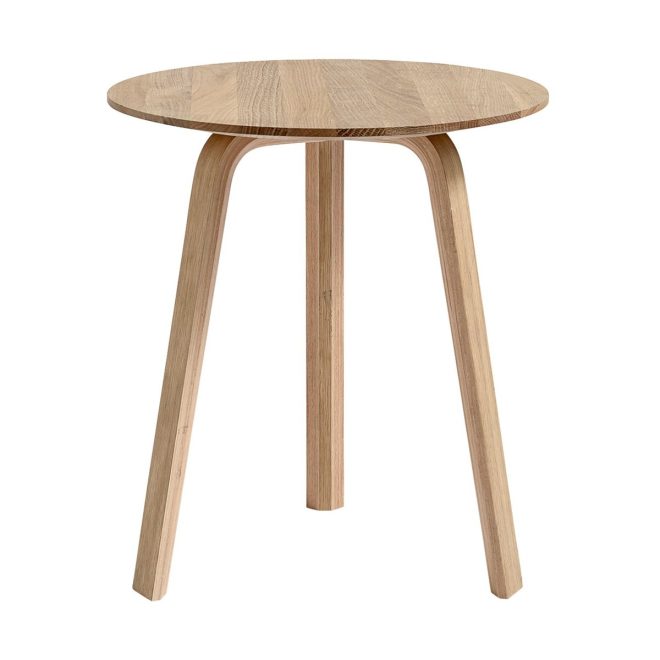 Hay bella soffbord lacquered oak, Ø45x49 cm