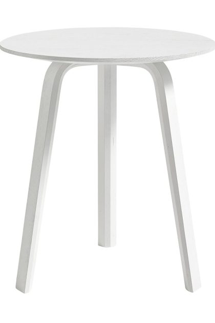 Hay bella soffbord white oak, Ø45x49 cm