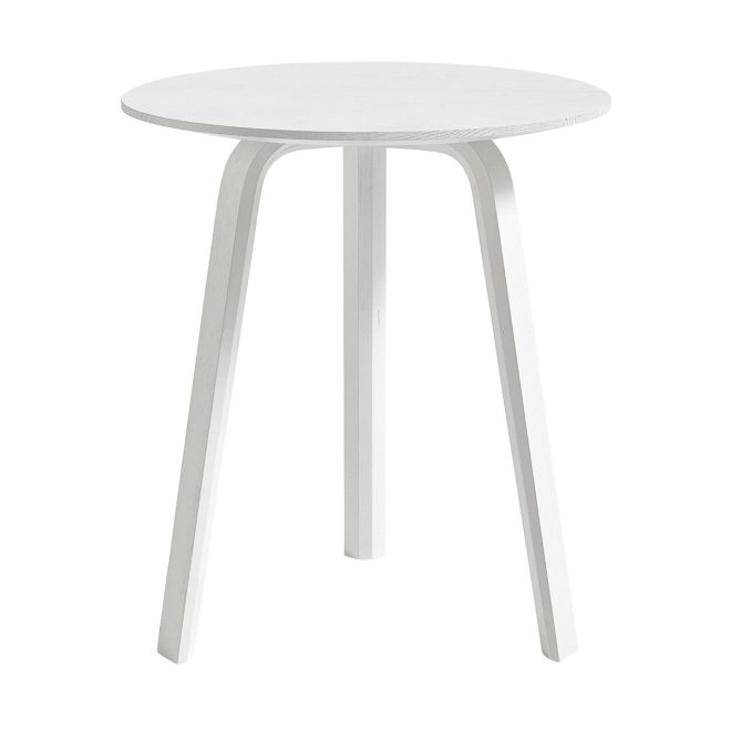 Hay bella soffbord white oak, Ø45x49 cm